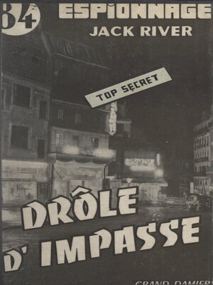 cover image of Drôle d'impasse